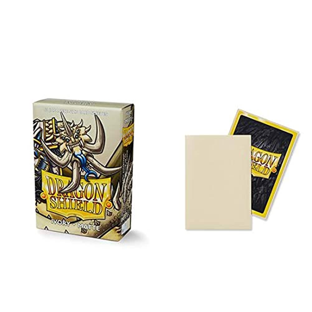 Dragon Shield Matte Mini Japanese Ivory 60 ct Card Sleeves Individual Pack