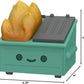 100% Soft Dumpster Fire Vinyl Figure