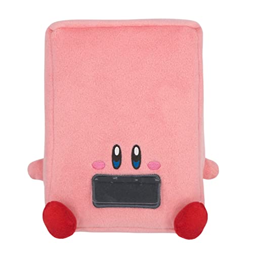 Sanei Boeki KP57 Kirby All Star Collection Kirby Plush Toy, Size S, Height 6.9 inches (17.5 cm)
