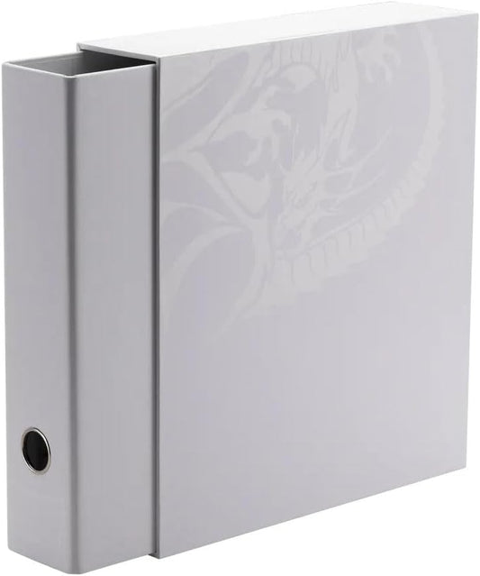 Arcane Tinmen - Dragon Shield Card Binder – Sanctuary Slipcase: White – Card Games - Compatible with Pokemon, Yugioh, Magic The Gathering, MTG TCG OCG & Hockey Cards