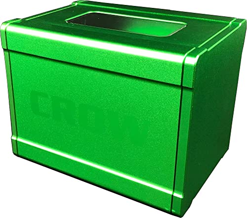 Green Satin Crow Box Gods Premium High Strength Deck Box Case Protector