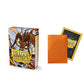 2 Packs Dragon Shield Classic Mini Japanese Orange 60 ct Card Sleeves Value Bundle!