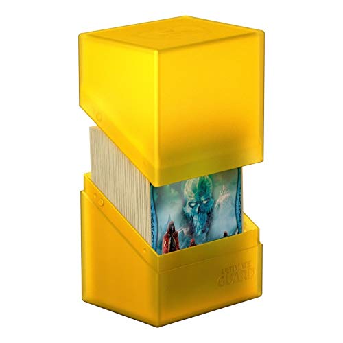 Ultimate Guard Amber Boulder 80+ Heavy-Duty Deck Box Case Protector