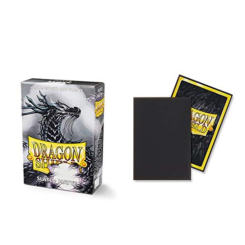 10 Packs Dragon Shield Matte Mini Japanese Slate 60 ct Card Sleeves Display Case