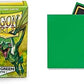 Dragon Shield 100ct Standard Card Sleeves Display Case (10 Packs) - Matte Apple Green