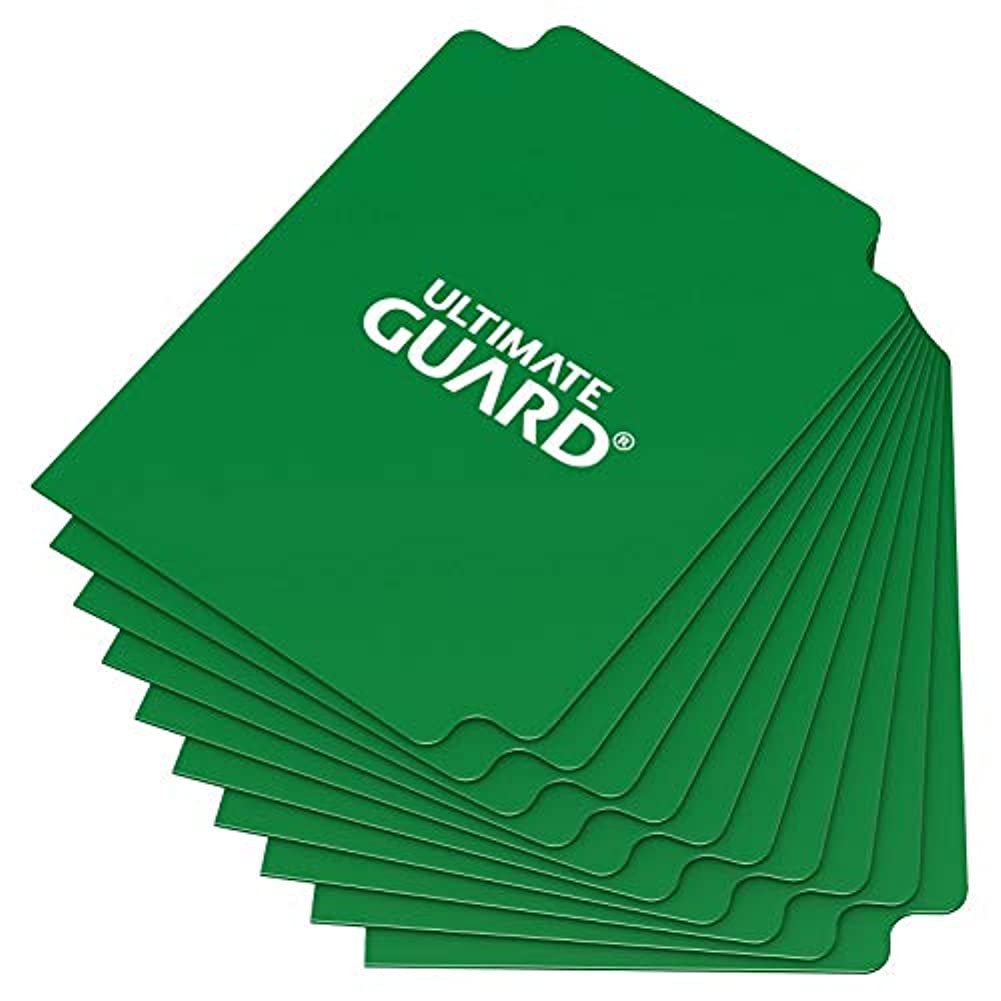 Ultimate Guard Green Card Dividers (10) Standard Size Individual Pack