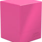 Ultimate Guard Boulder Solid 100+, Deck Case for 100 Double-Sleeved TCG Cards, Neon Pink, Secure & Durable Storage for Trading Card Games, No Transparency