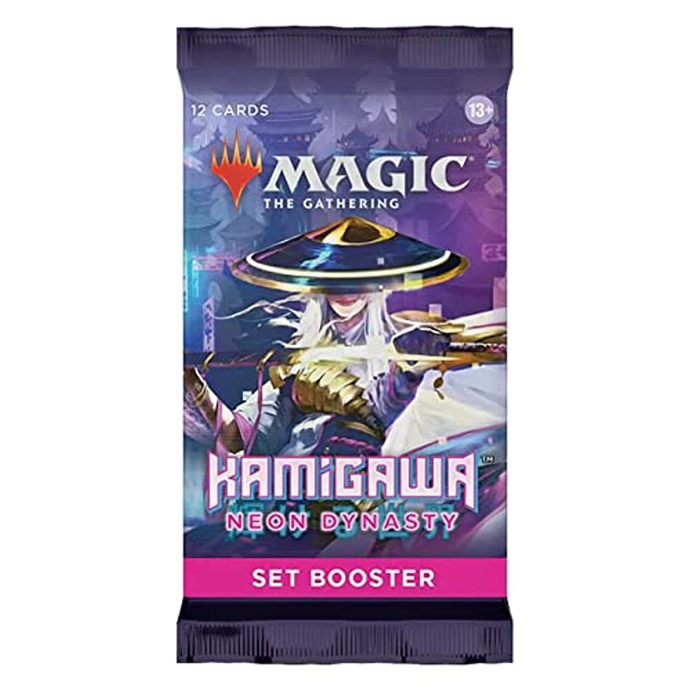 Magic: The Gathering Set Booster Pack Lot MTG Kamigawa Neon Dynasty