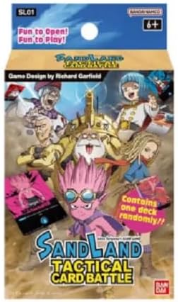 SAND LAND TACTICAL CARD BATTLE Starter Deck (SL01) - One Deck at Random