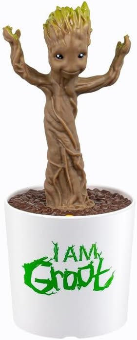 eKids Guardians of the Galaxy Baby Groot Figure with Built-in Song, Dancing Groot Moves Along to ‘I Want You Back’ by The Jackson 5