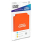 10 Packs Ultimate Guard Orange Card Dividers (10) Standard Size Display Case