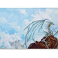 Arcane Tinman Dragon Shield Playmat: Limited Edition Silver, One Size AT-21508