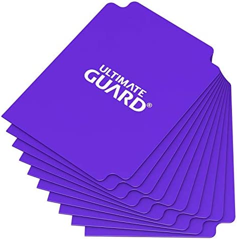 Ultimate Guard Card Dividers Lot - Purple - 10 Packs (100 Dividers)