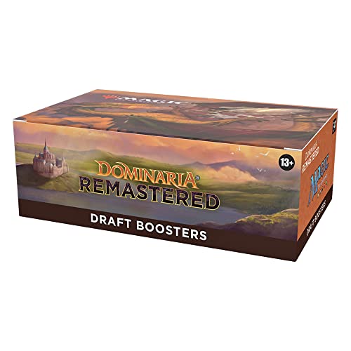 Magic: The Gathering Dominaria Remastered Draft Booster Box | 36 Packs (540 Magic Cards)