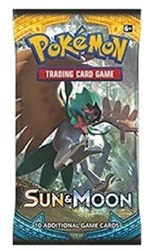 Pokemon TCG Sun & Moon Booster Pack - 10 Cards