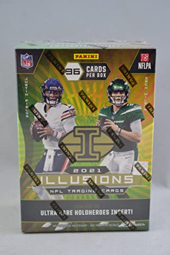 2021 Panini Illusions NFL Football Blaster Box 36 Cards per Box