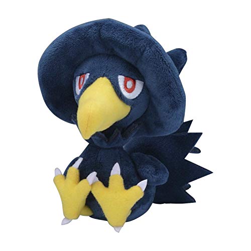 Pokemon Center Murkrow 5 Inch Sitting Cuties Plush