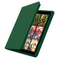 Ultimate Guard Quad Row Zipfolio Xenoskin Card Sleeves, Green