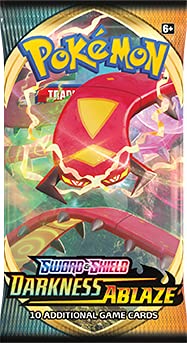 Pokemon Sword and Shield Darkness Ablaze Booster Pack (1 Booster Pack)