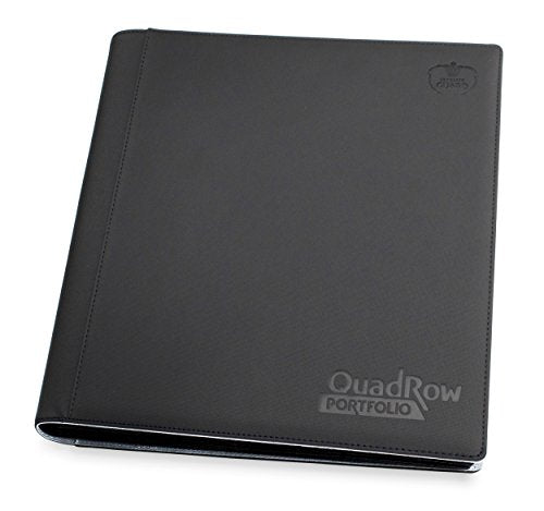 Ultimate Guard Quadrow Portfolio Xenoskin Deck Case, Black