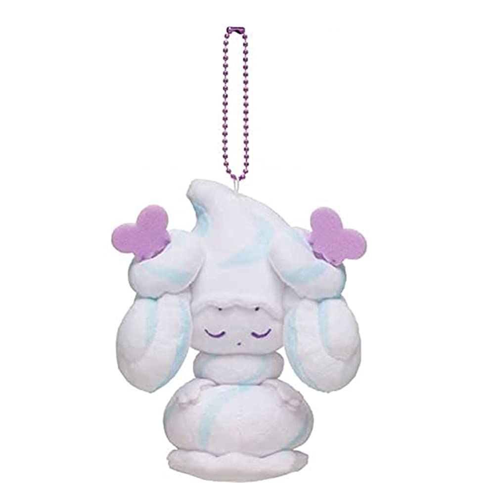 Pokemon Center Alcremie Mawhip A La Mode Salted Purple 6 Inch Keychain Plush