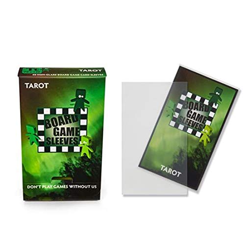 Arcane Tinmen Non-Glare Board Game Sleeves 50 ct Tarot Size Card Sleeves Individual Pack