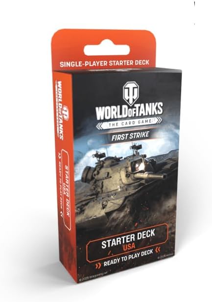 Archon Studio World of Tanks Card Game - First Strike Starter Deck (USA)