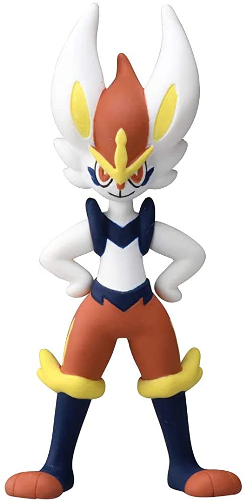 Takara Tomy Pokemon Moncolle Cinderace MS-35 2 Inch Figurine