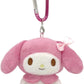 Sanrio Carabiner Mascot Keychain Plush My Melody 181985-23