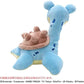 Ensky Pokemon Lapras 8 Inch Mofu Pillow Plush