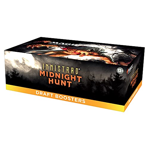 Magic: The Gathering Innistrad: Midnight Hunt Draft Booster Box | 36 Packs (540 Magic Cards)