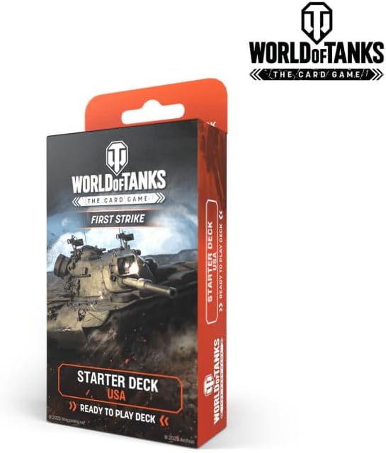 Archon Studio World of Tanks Card Game - First Strike Starter Deck (USA)