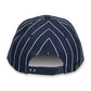 Pokemon Center Pikachu Navy Stripe Baseball Hat (One Size-Adult)