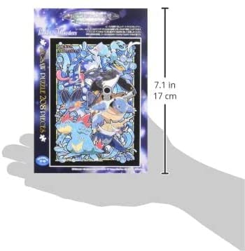 Ensky Jigsaw Puzzle 208 Pieces - Pokemon Water Type Stained Glass