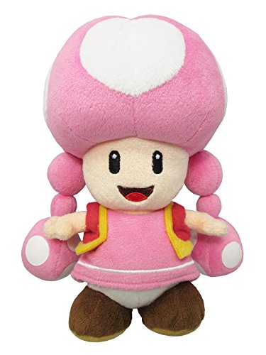 Sanei Super Mario All Star Collection AC33 Toadette 7.5" Plush