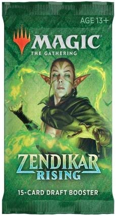 Magic: The Gathering Draft Booster Pack Lot - Zendikar Rising - 3 Packs