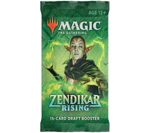 Magic: The Gathering Draft Booster Pack Lot MTG Zendikar Rising Individual Pack