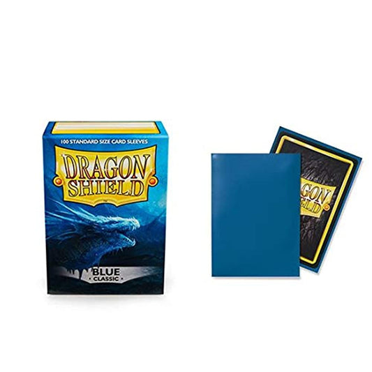 Dragon Shield Classic Blue Standard Size 100 ct Card Sleeves Individual Pack