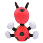 Pokemon Center: Sitting Cuties: Ledian Plush # 166 -  Generation 2 - 6 In