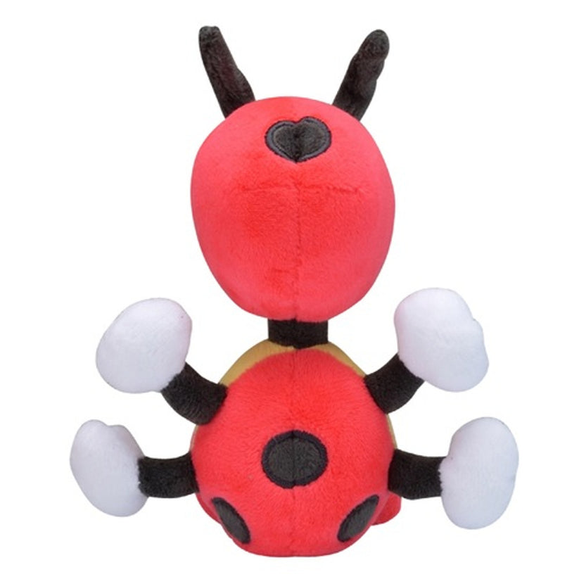 Pokemon Center: Sitting Cuties: Ledian Plush # 166 -  Generation 2 - 6 In