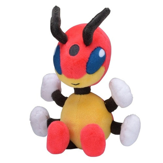 Pokemon Center: Sitting Cuties: Ledian Plush # 166 -  Generation 2 - 6 In