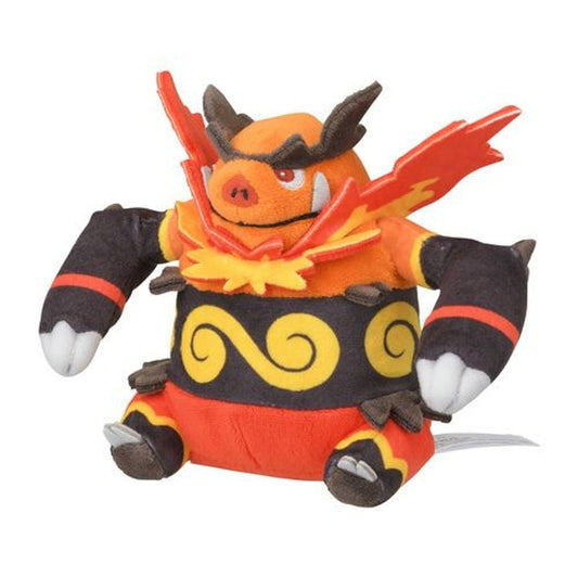 Pokemon Center: Sitting Cuties: Emboar Plush # 500 -  Generation 5 - 6 In