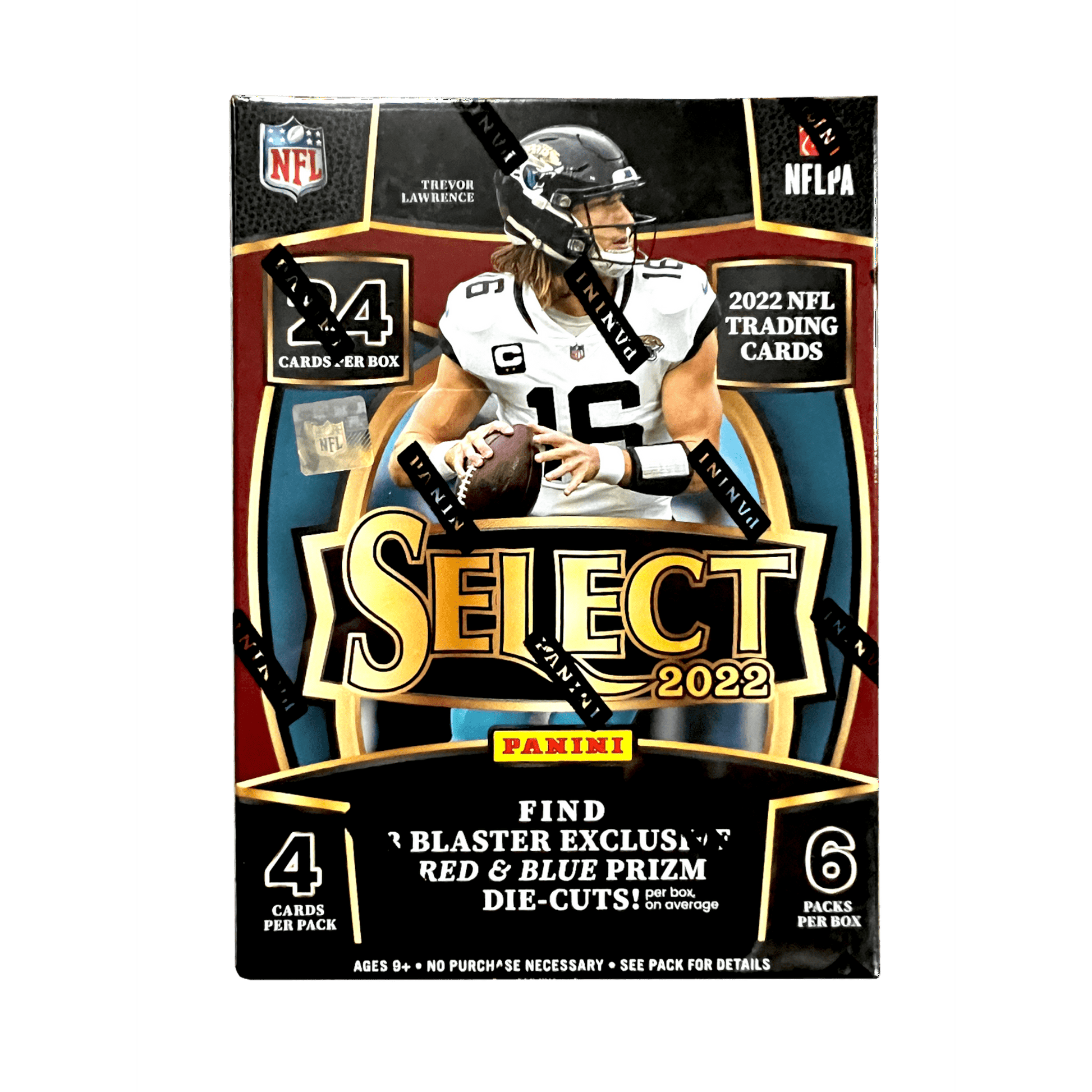 2022 Panini Select NFL Football Trading Cards Blaster Box Collectors