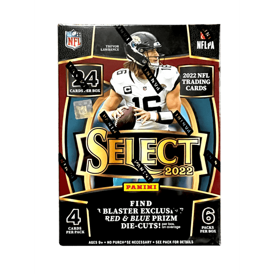 2022 Panini Select NFL Football Trading Cards Blaster Box