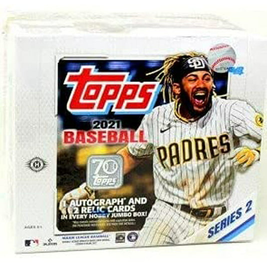 2021 Topps Series 2 Baseball JUMBO Hobby Box