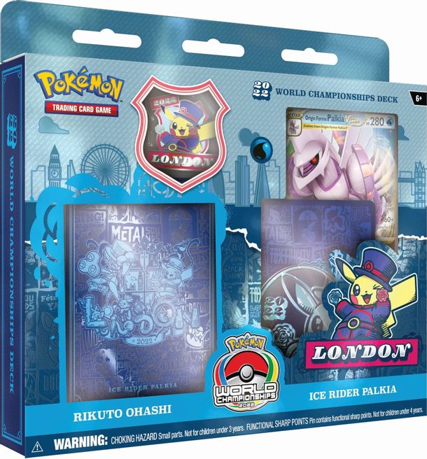 Pokemon 2022 World Championships 8-Deck Box