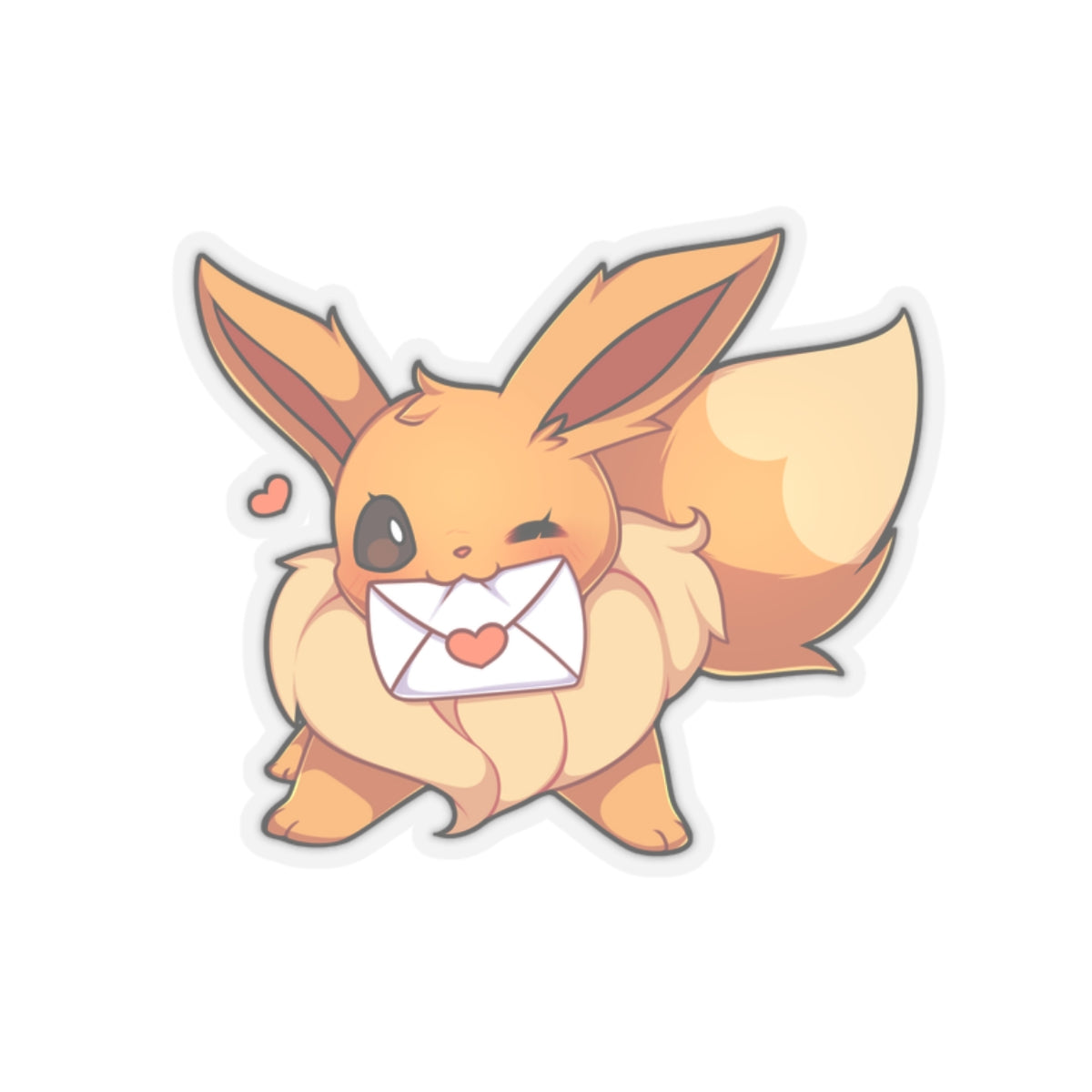 Normal Poke Kiss-Cut Envelope Sticker