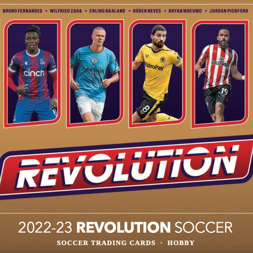 2022-23 Panini Revolution Premier League Soccer Hobby Box