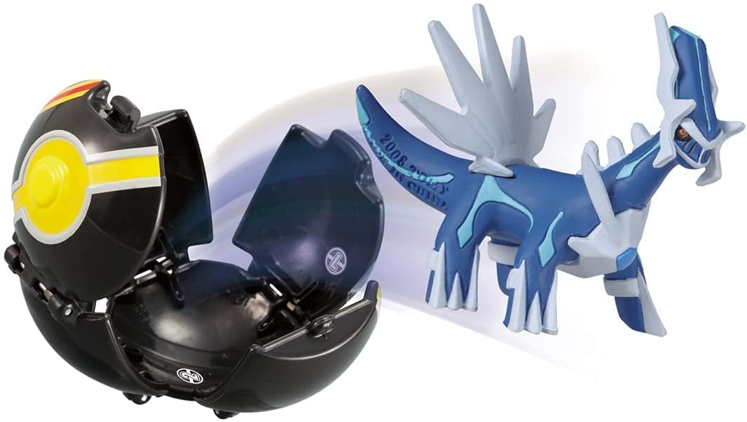 Takara Tomy Pokedel-Z Pop n Catch Action Figure - Dialga Luxury Ball