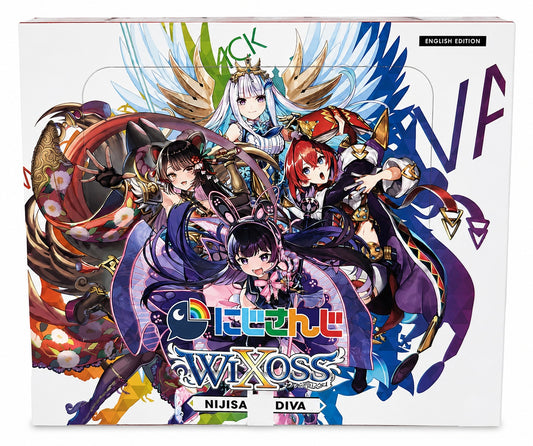 WIXOSS TCG Collaboration Booster NIJISANJI DIVA WXDi-CP01 English Edition Booster Box – 20 Packs, 8 Cards Per Pack